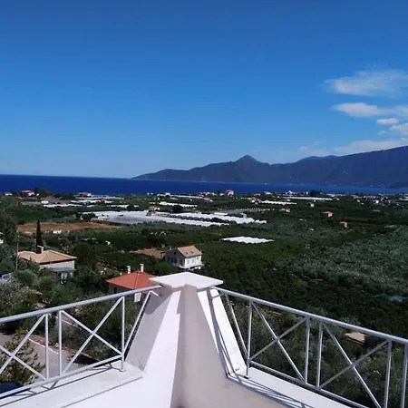 アパート West Red Rock And View Maisonette Leonídion